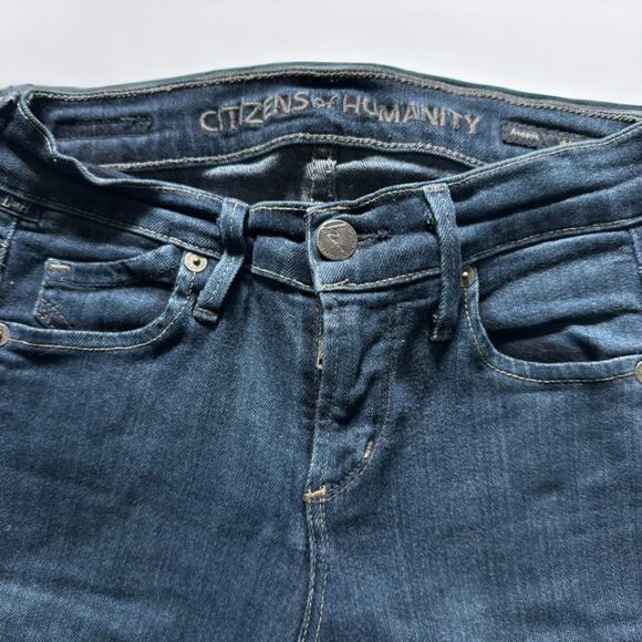 Citizens of Humanity Avedon Slick Skinny Leg Distressed Jeans - Picture 4 of 8